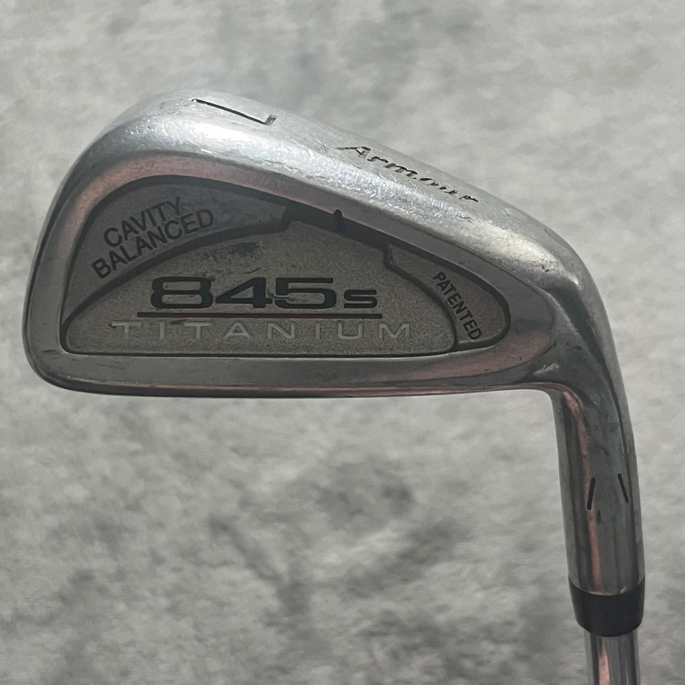 Tommy Armour 845s Titanium 7 Iron Cavity Balanced Tour Step 3 Steel Shaft